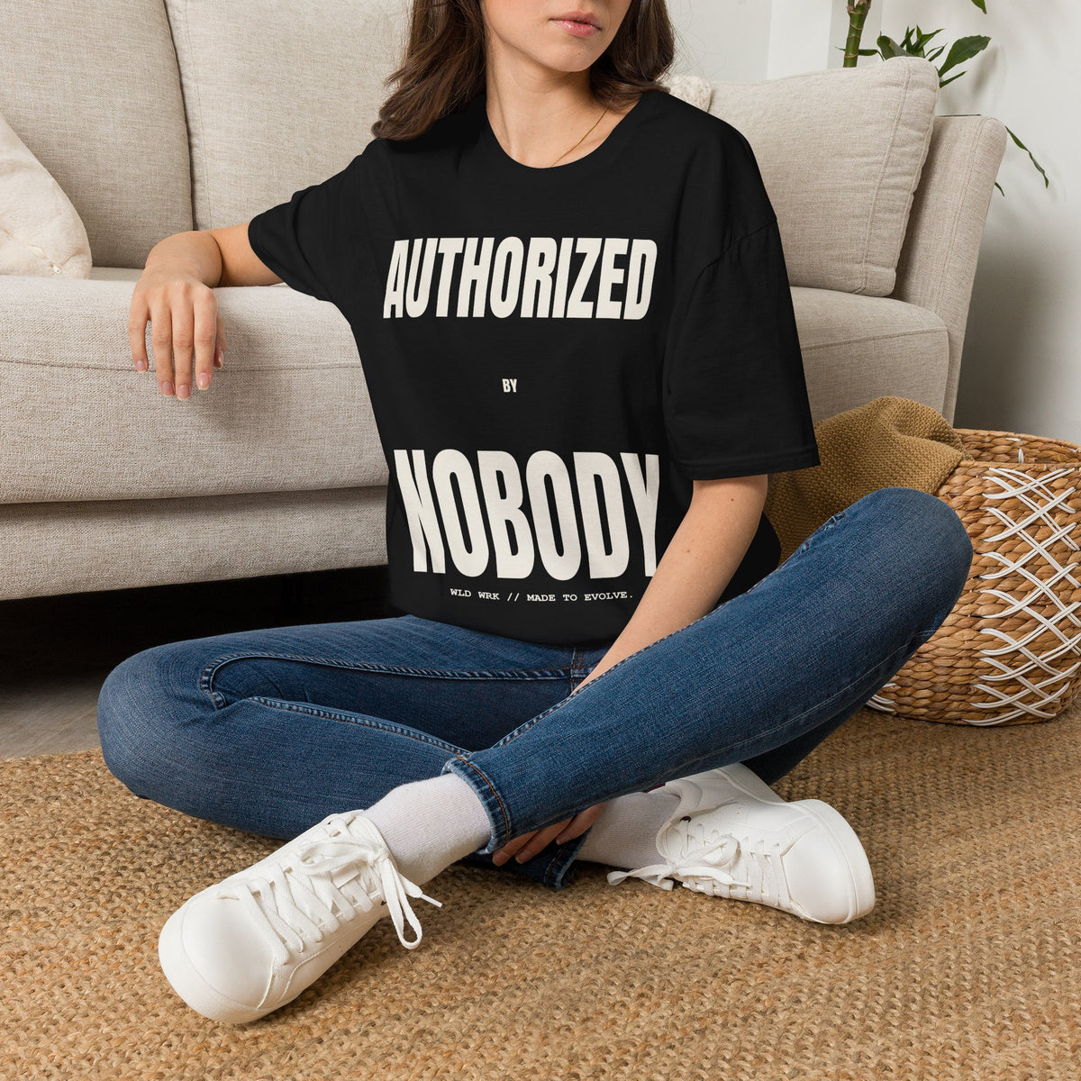 AUTHORIZED BY NOBODY TSHIRT