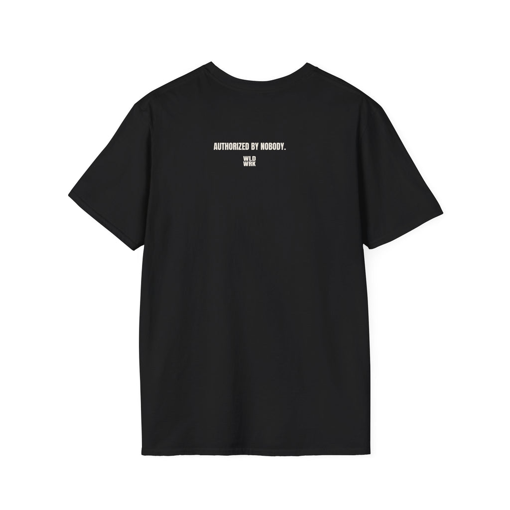 AUTHORIZED BY NOBODY TSHIRT
